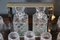 Cocktail Bar with Baccarat Crystal Glasses, 1920s, Set of 10, Image 11