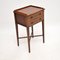 Antique Edwardian Inlaid Side Table, 1900s 3