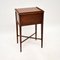 Antique Edwardian Inlaid Side Table, 1900s 5