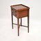 Antique Edwardian Inlaid Side Table, 1900s 4