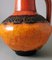 German Fat Lava Colored and Glazed Ceramic Pitcher, 1968, Image 8