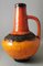 German Fat Lava Colored and Glazed Ceramic Pitcher, 1968, Image 6