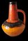 German Fat Lava Colored and Glazed Ceramic Pitcher, 1968, Image 3