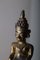 Artista del Sud-est asiatico, Buddha, XIX secolo, legno laccato, Immagine 6