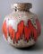 German Fat Lava Colored and Glazed Ceramic Pitcher with Handle from Scheurich, 1968, Image 9