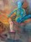 Claude Schenker, Escena mitológica, gran óleo sobre lienzo, 1995, Imagen 7