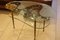 Mid-Century Engraved Clear Glass Coffee Table, 1950s 4