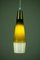 Glass Pendant Lamps by Bent Severin for Bent Nordsted Design / Fyens Glassworks, Denmark, 1961, Set of 2 3