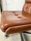 Brown Swivel Lounge Chairs, 1980s, Set of 2, Image 6