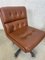 Brown Swivel Lounge Chairs, 1980s, Set of 2 13