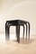 Mirror & Ebonized Wood Nesting Tables, 1930s, Image 15