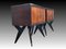 Italian Art Deco Bedside Cabinets in the style of Paolo Buffa, 1950s, Set of 2 4