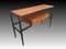 Teak & Ebonised Metal Two-Tier Console Table from Heals, Image 1