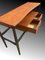 Teak & Ebonised Metal Two-Tier Console Table from Heals 5