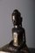 Thailändischer Künstler, Dvaravati Meditations-Buddha-Statue, 1800, Nussholz 5