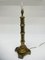 Lampada da tavolo Mid-Century in ottone e simil bambù, anni '70, Immagine 1