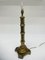 Mid-Century Brass Table Lamp with Faux Bamboo Design, 1970s 1