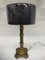 Mid-Century Brass Table Lamp with Faux Bamboo Design, 1970s, Image 16