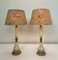 Louis XVI Style Brass and Marble/Onyx Table Lamps, 1940s, Set of 2 8