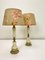Lámparas de mesa estilo Luis XVI de latón y mármol / ónix, años 40. Juego de 2, Imagen 3