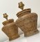 Round Rattan Table Lamps in Coastal Style, 1980s, Set of 2, Image 7