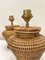 Round Rattan Table Lamps in Coastal Style, 1980s, Set of 2 4