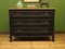 French Black Painted Chest of Drawers with Wooden Top, 1990s, Image 10