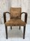 Velvet Bridge Chairs, 1930s, Set of 2 1