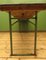 Industrial Trestle Refectory Table with Green Metal Base, 1930s 6