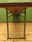 Industrial Trestle Refectory Table with Green Metal Base, 1930s, Image 6