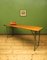 Industrial Trestle Refectory Table with Green Metal Base, 1930s 5