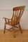 Late Victorian Satinbirch Windsor Chair, 1880s 4