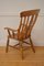 Spätviktorianischer Windsor Stuhl aus Satinbirch, 1880er 4