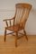 Late Victorian Satinbirch Windsor Chair, 1880s 3