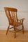 Spätviktorianischer Windsor Stuhl aus Satinbirch, 1880er 5
