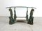 Brass Seahorse Coffee Table, 1970s 4