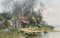 Karl Adam Heinisch, Oil on Canvas, Chiemsee 2