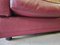 Modular Corner Sofa in Bordeaux Leather from Poltrona Frau, Italy, 1970s, Set of 3 28