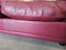 Modular Corner Sofa in Bordeaux Leather from Poltrona Frau, Italy, 1970s, Set of 3 30