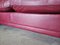 Modular Corner Sofa in Bordeaux Leather from Poltrona Frau, Italy, 1970s, Set of 3 29