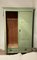 Antique Painted Green Wooden Wardrobe 3