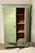 Antique Painted Green Wooden Wardrobe, Image 2