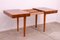 Table de Salle à Manger Pliante Mid-Century en Noyer de Setona, Ex-Tchécoslovaquie, 1950s 11