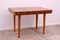 Mid-Century Walnut Folding Dining Table from Setona, Former Czechoslovakia, 1950s 2