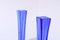 Vasi grandi in vetro blu di Euroglass, anni '70, set di 2, Immagine 11