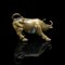 Small Antique Malay Decorative Water Buffalo in Bronze, 1800s 4