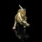 Kleiner antiker Malaiischer Dekorativer Wasserbüffel aus Bronze, 1800er 3