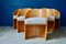 Visitors Armchairs, 1980s, Set of 6 2