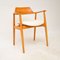 Fauteuil Vintage en Merisier, Danemark, 1960s 1