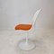 Mesa de comedor de mármol con sillas de Eero Saarinen para Knoll, años 60. Juego de 6, Imagen 18